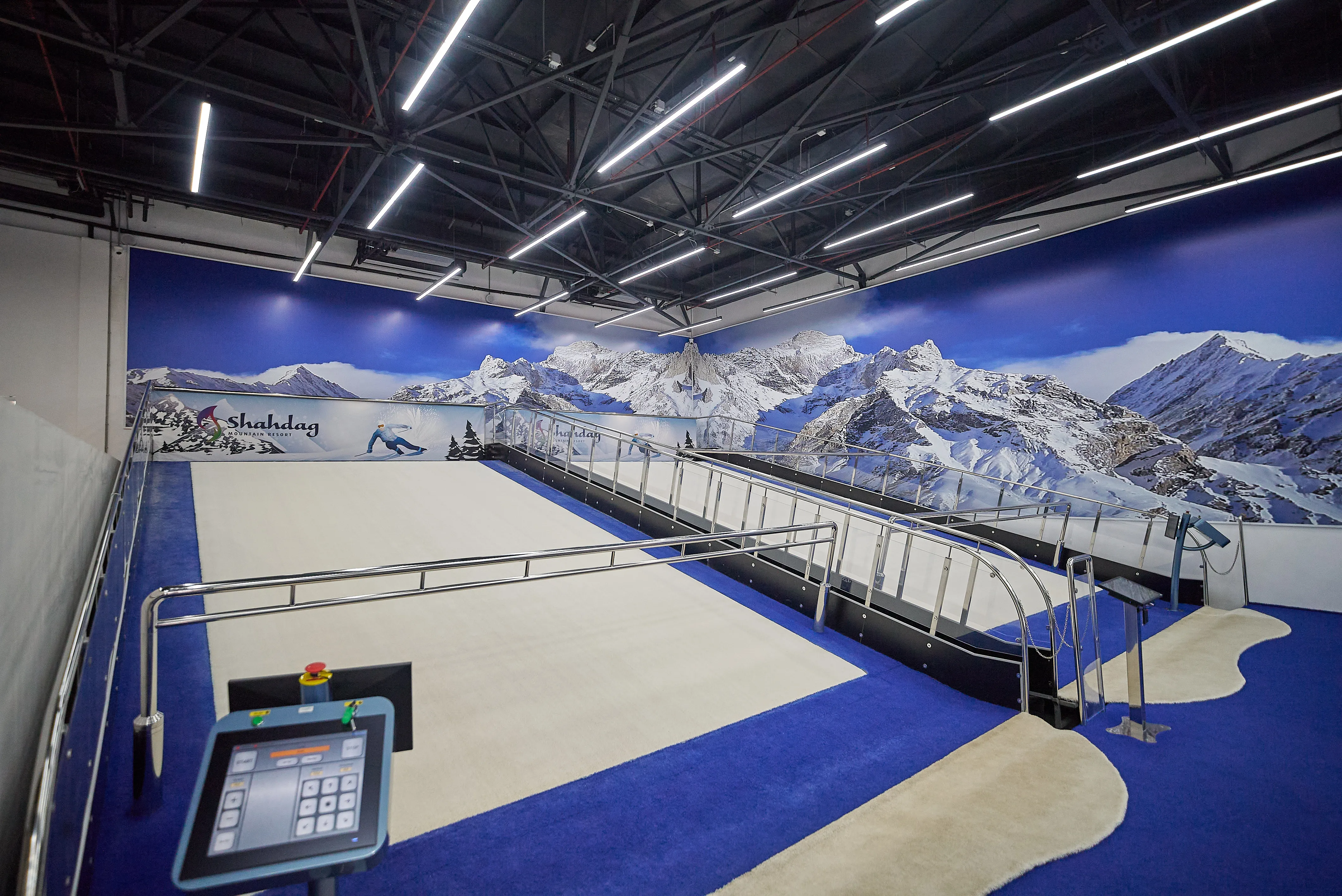 Ski simulators at Shahdag Mountain Resort